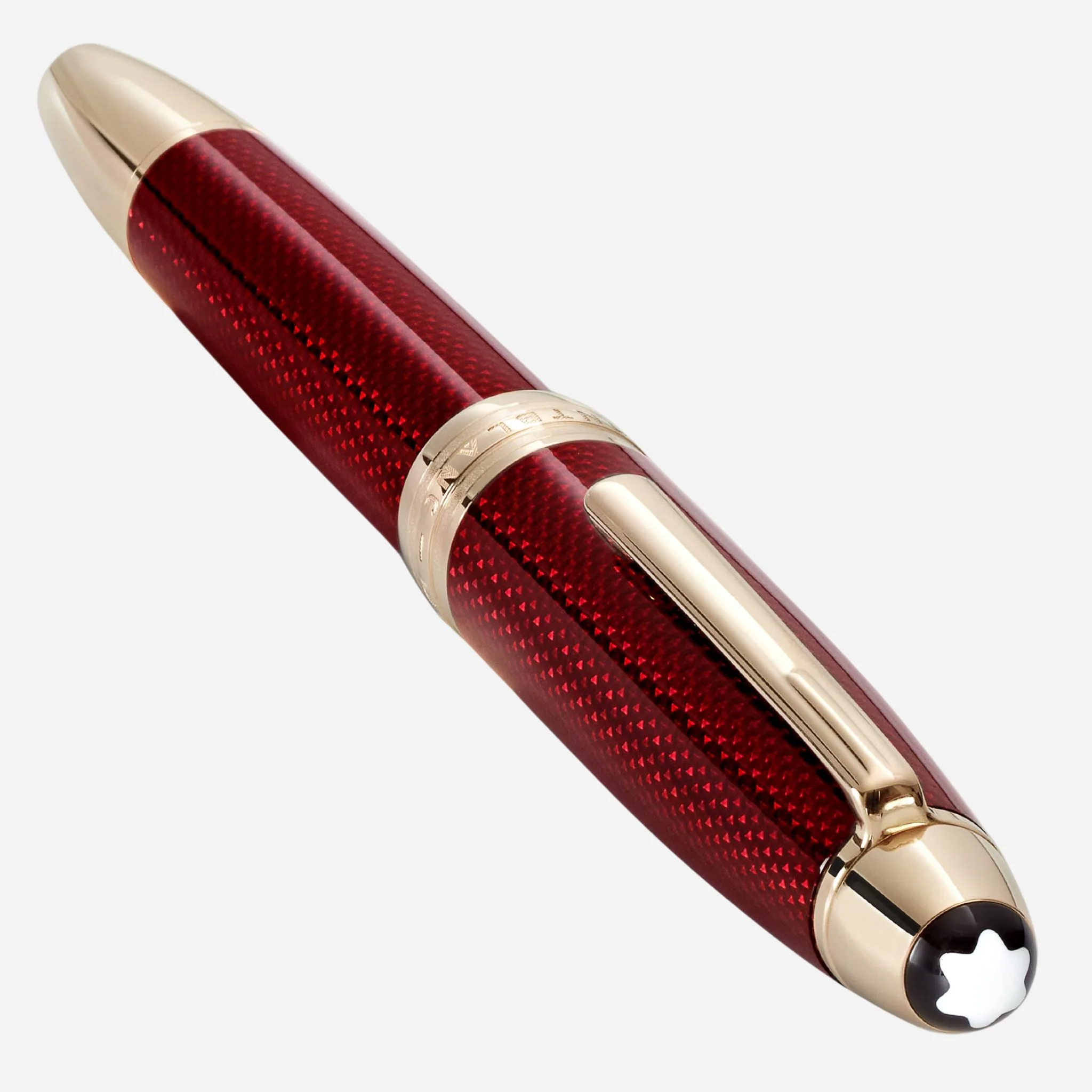 Montblanc Burgundy Red Meisterstück Solitaire Golden Hour LeGrand Rollerball Pen - Image 5