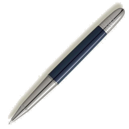 Montblanc Doué Classique Around the World in 80 Days Blue Rollerball Pen - Image 3