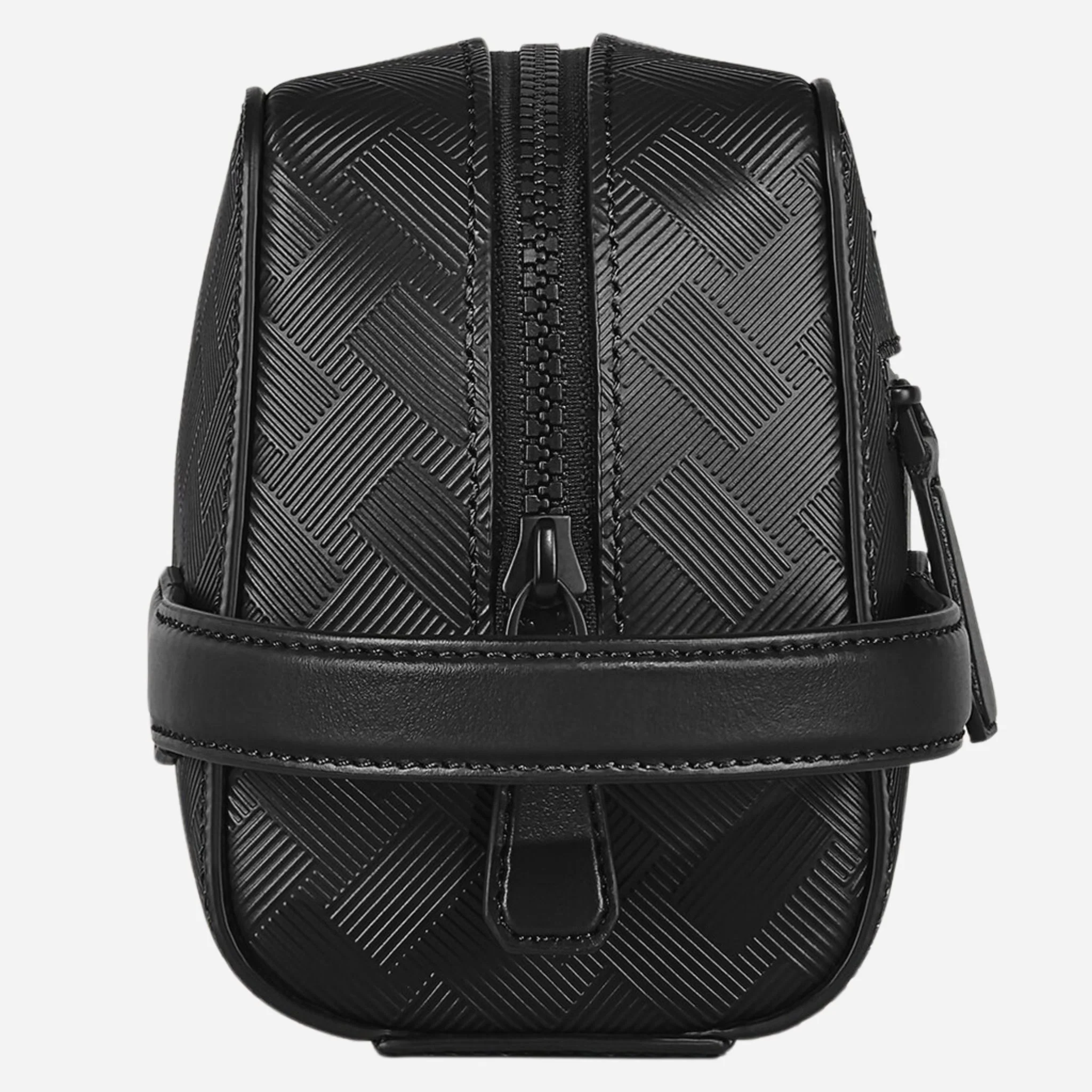Montblanc Extreme 3.0 Black Leather Clutch Wash Bag - Image 3