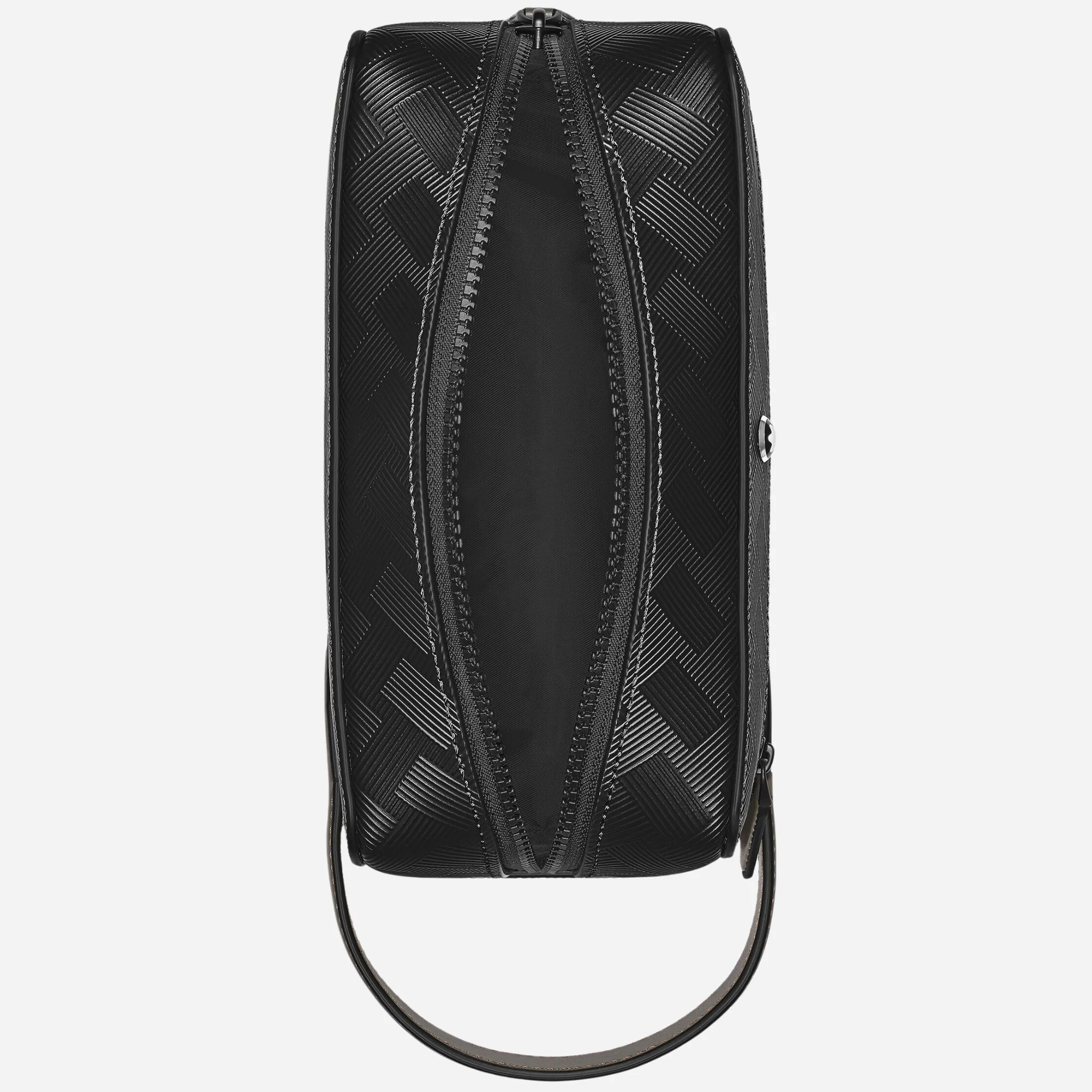 Montblanc Extreme 3.0 Black Leather Clutch Wash Bag - Image 6