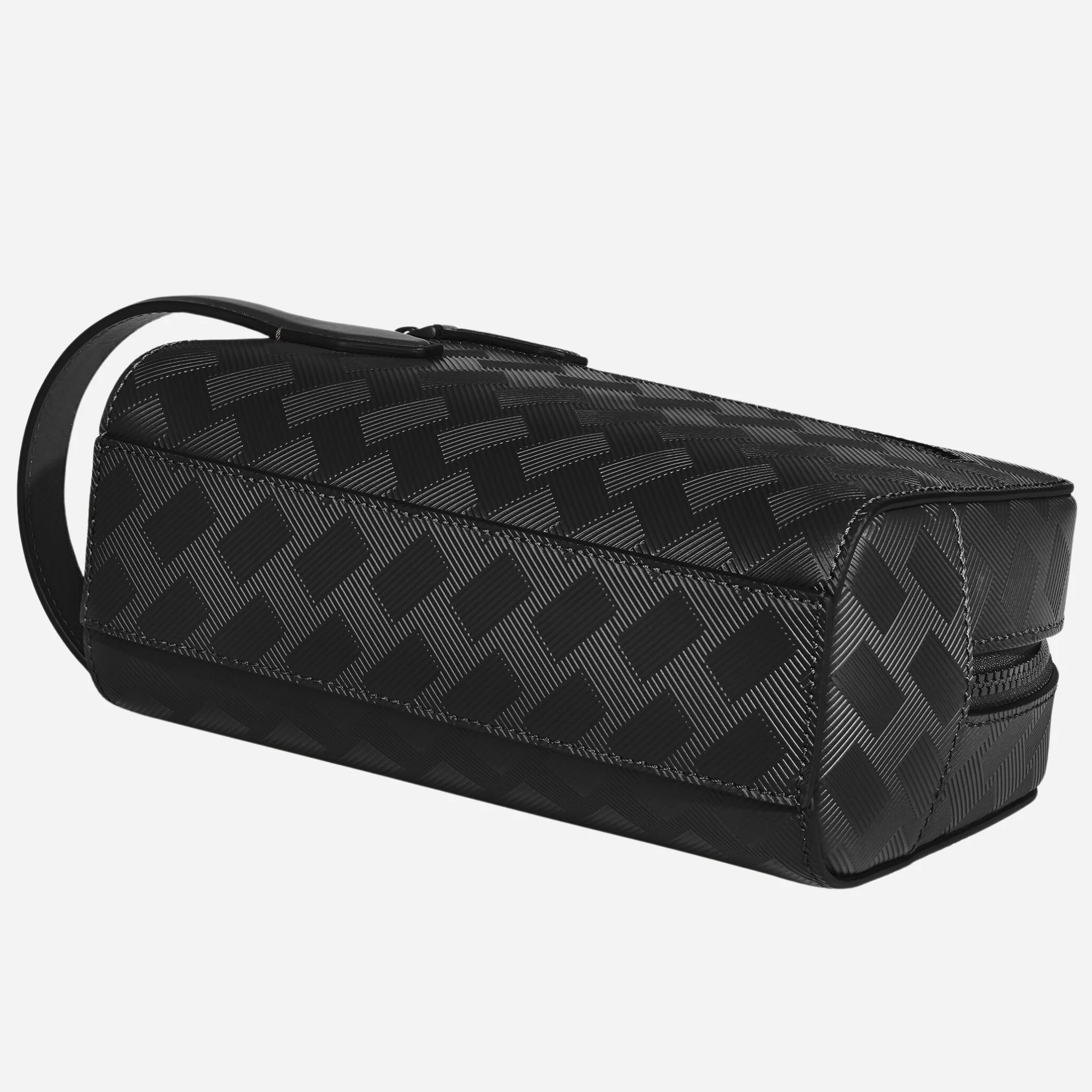 Montblanc Extreme 3.0 Black Leather Clutch Wash Bag - Image 7