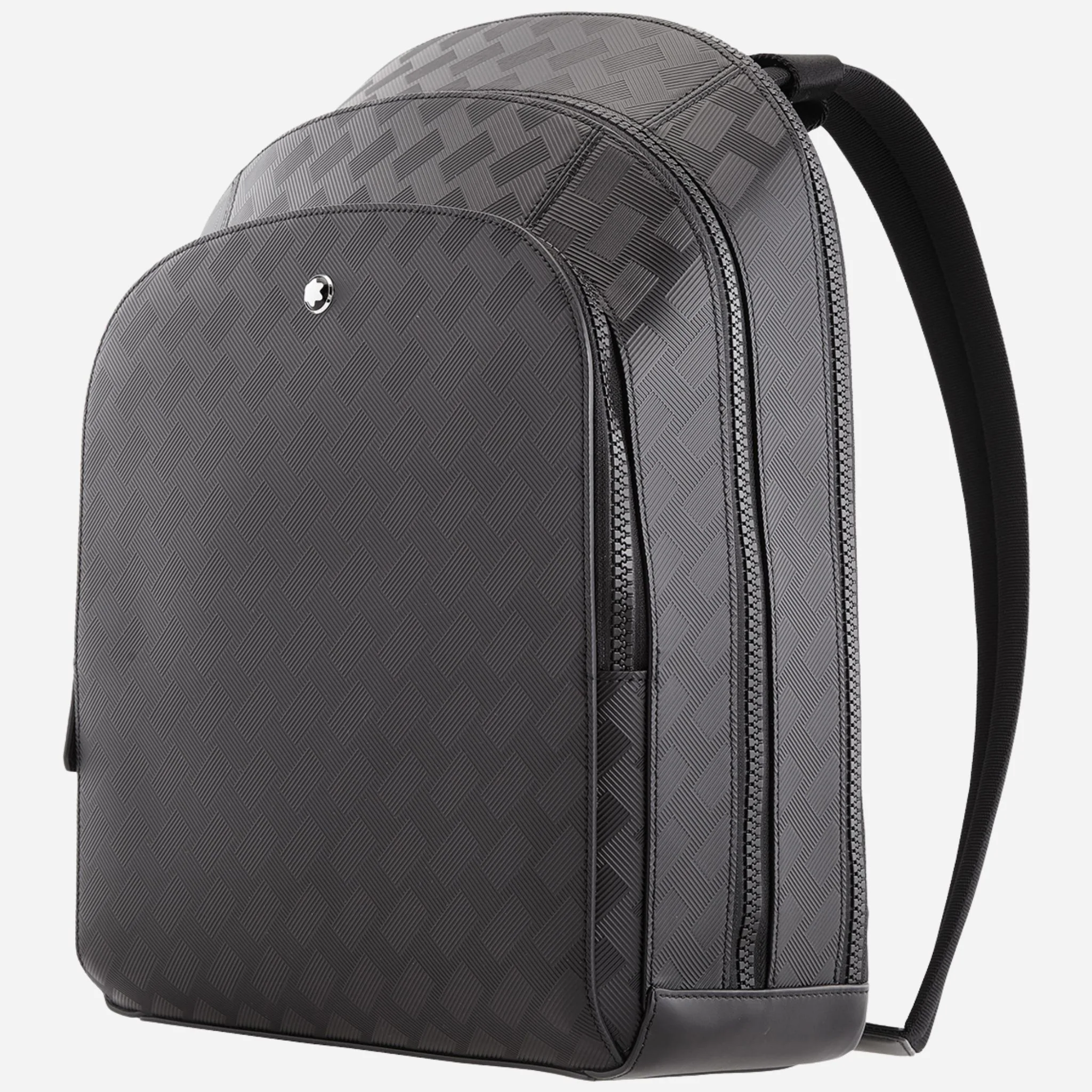 Montblanc Extreme 3.0 Black Leather Medium Three Compartment Backpack - Image 3