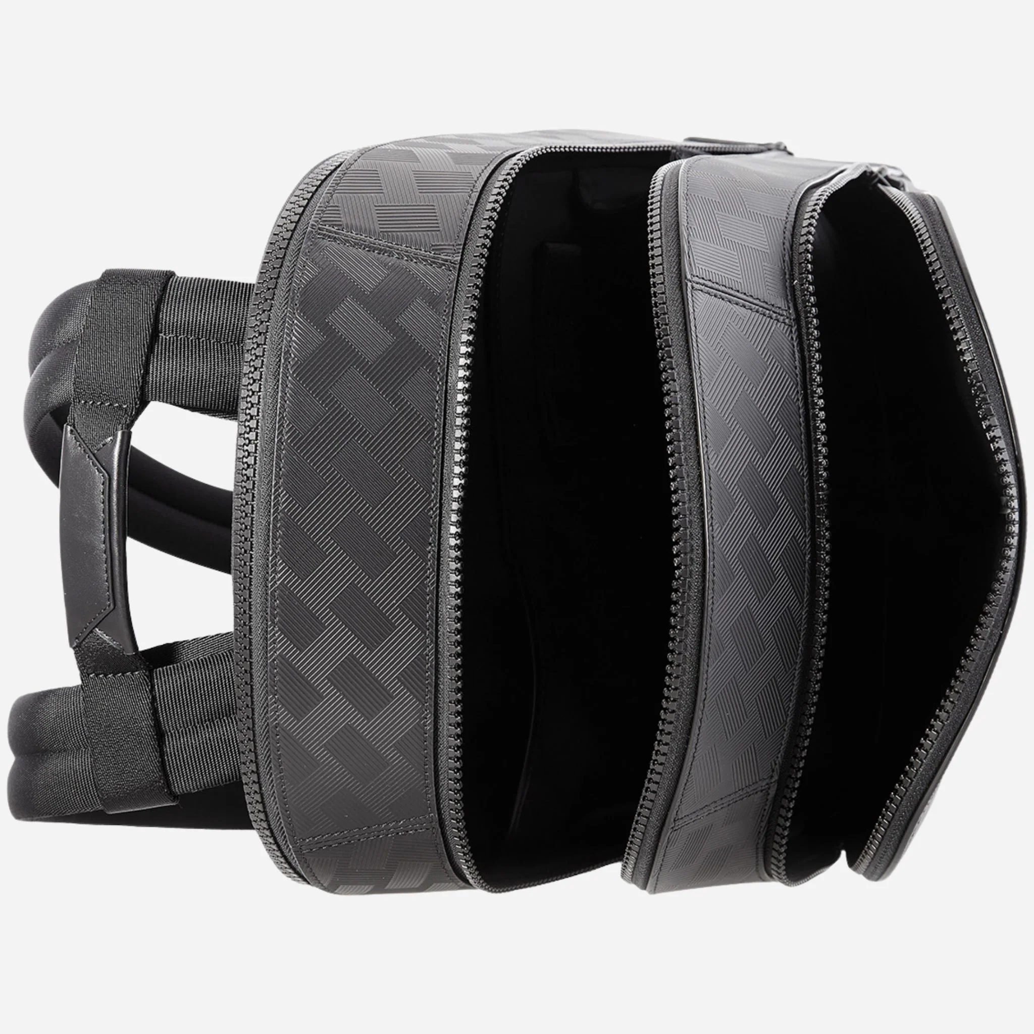 Montblanc Extreme 3.0 Black Leather Medium Three Compartment Backpack - Image 4