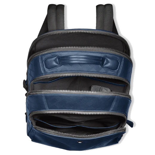 Montblanc Extreme 3.0 Ink Blue Medium Backpack 3 Compartment - Image 4