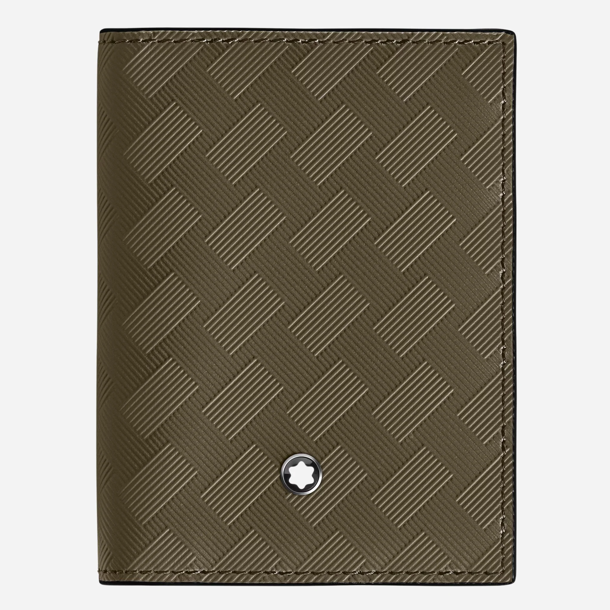 Montblanc Extreme 3.0 Khaki Leather 4CC Card Holder