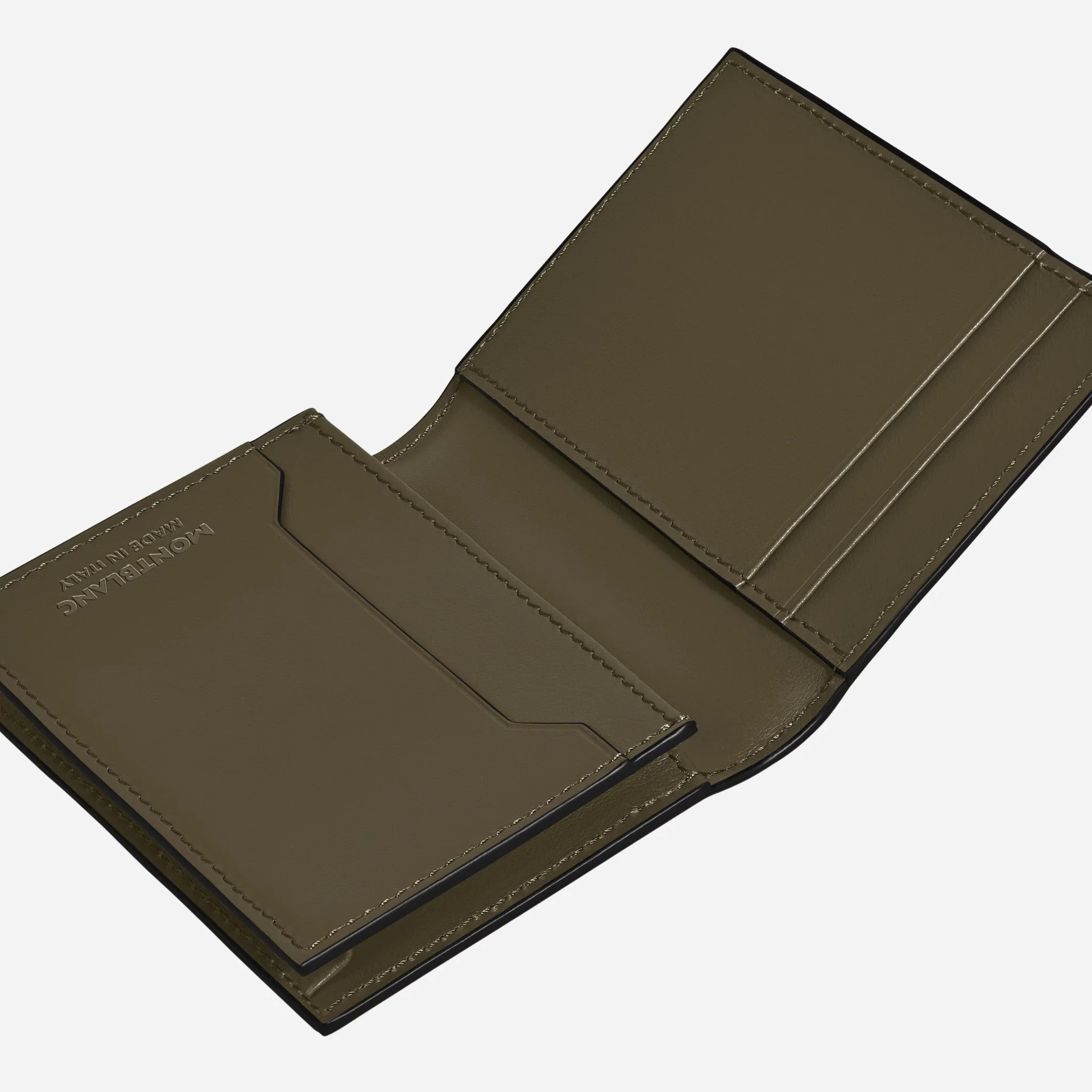 Montblanc Extreme 3.0 Khaki Leather 4CC Card Holder - Image 4