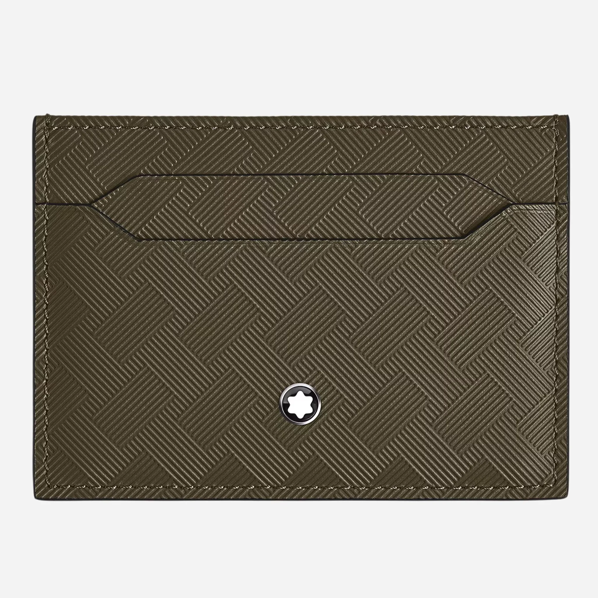 Montblanc Extreme 3.0 Khaki Leather 5CC Card Holder