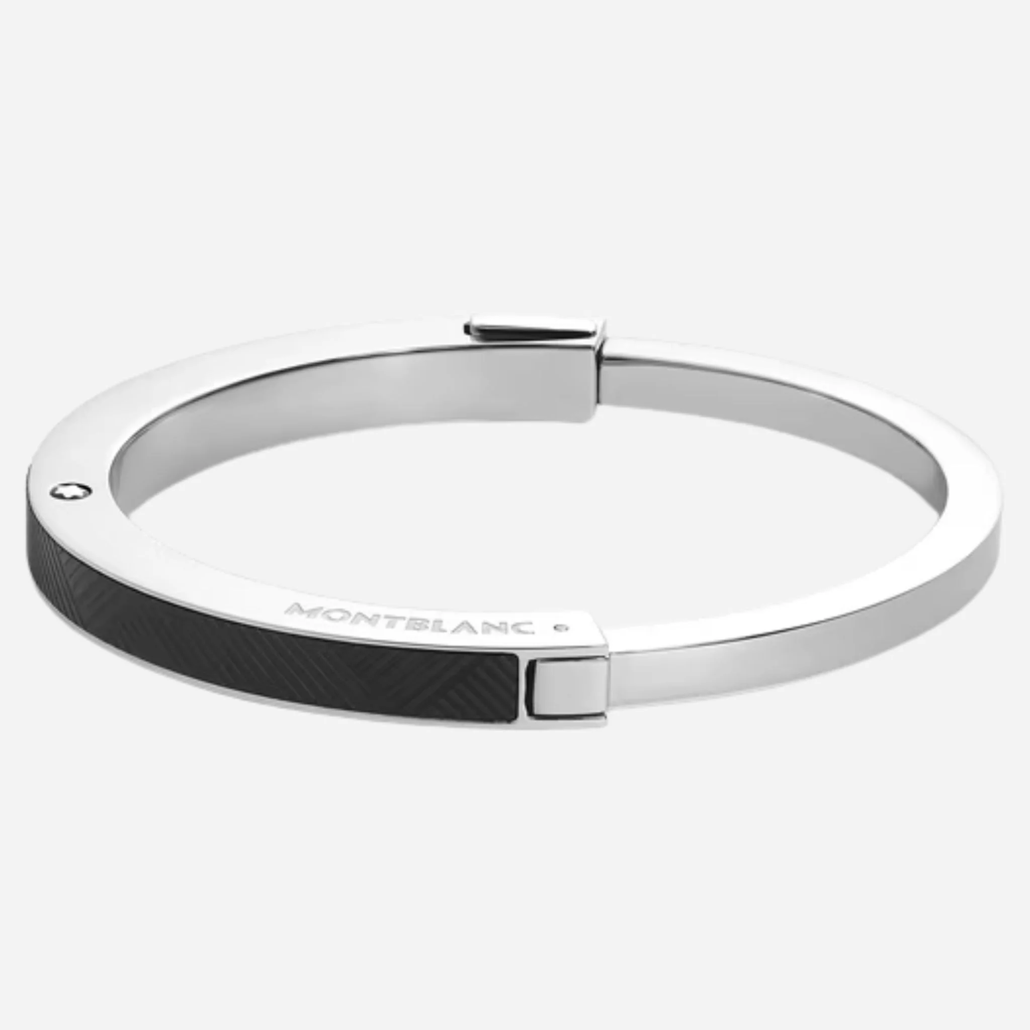 Montblanc Extreme 3.0 Leather and Stainless Steel Bangle