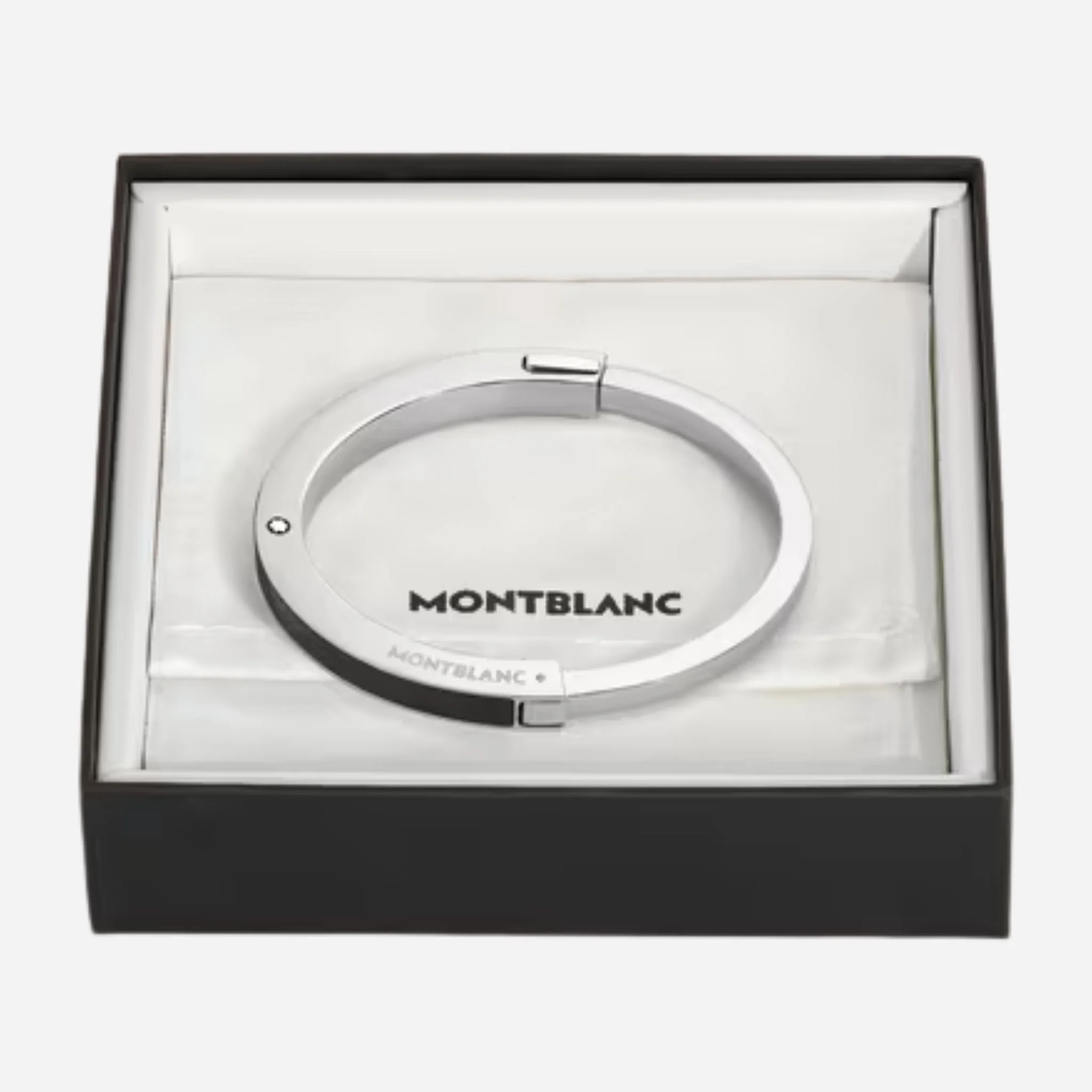 Montblanc Extreme 3.0 Leather and Stainless Steel Bangle - Image 3