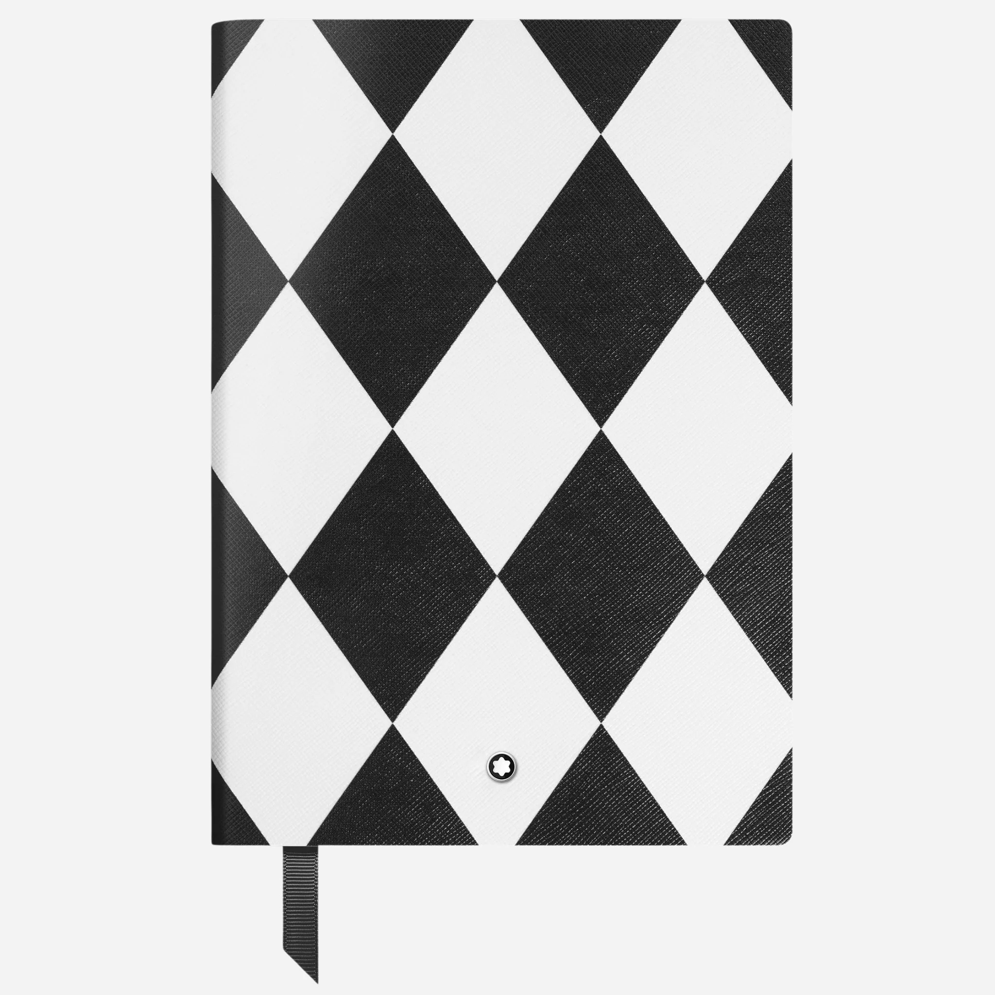 Montblanc Fine Stationery #146 Great Characters Homage to Queen Black and White Leather Lined Notebook