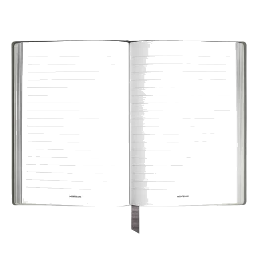 Montblanc Fine Stationery #146 Medium Grey Bark Print Notebook - Image 2