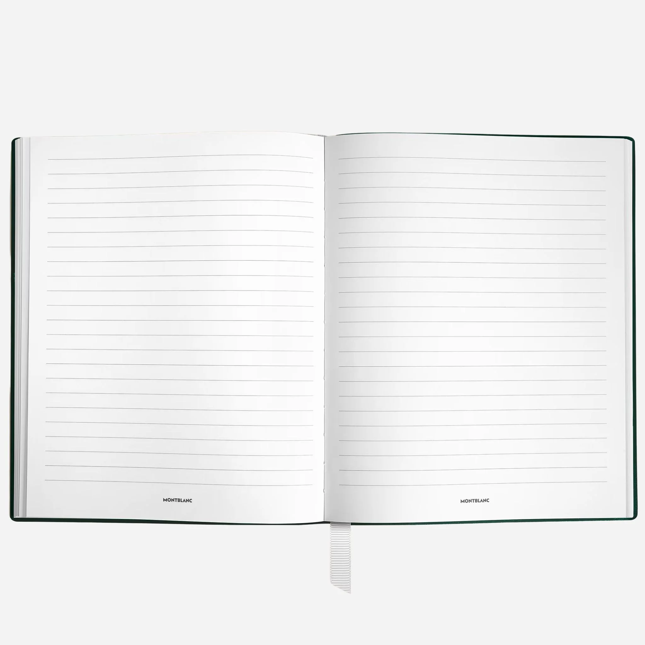 Montblanc Fine Stationery Large British Green Sartorial Leather Notebook with Lined Pages - Image 2