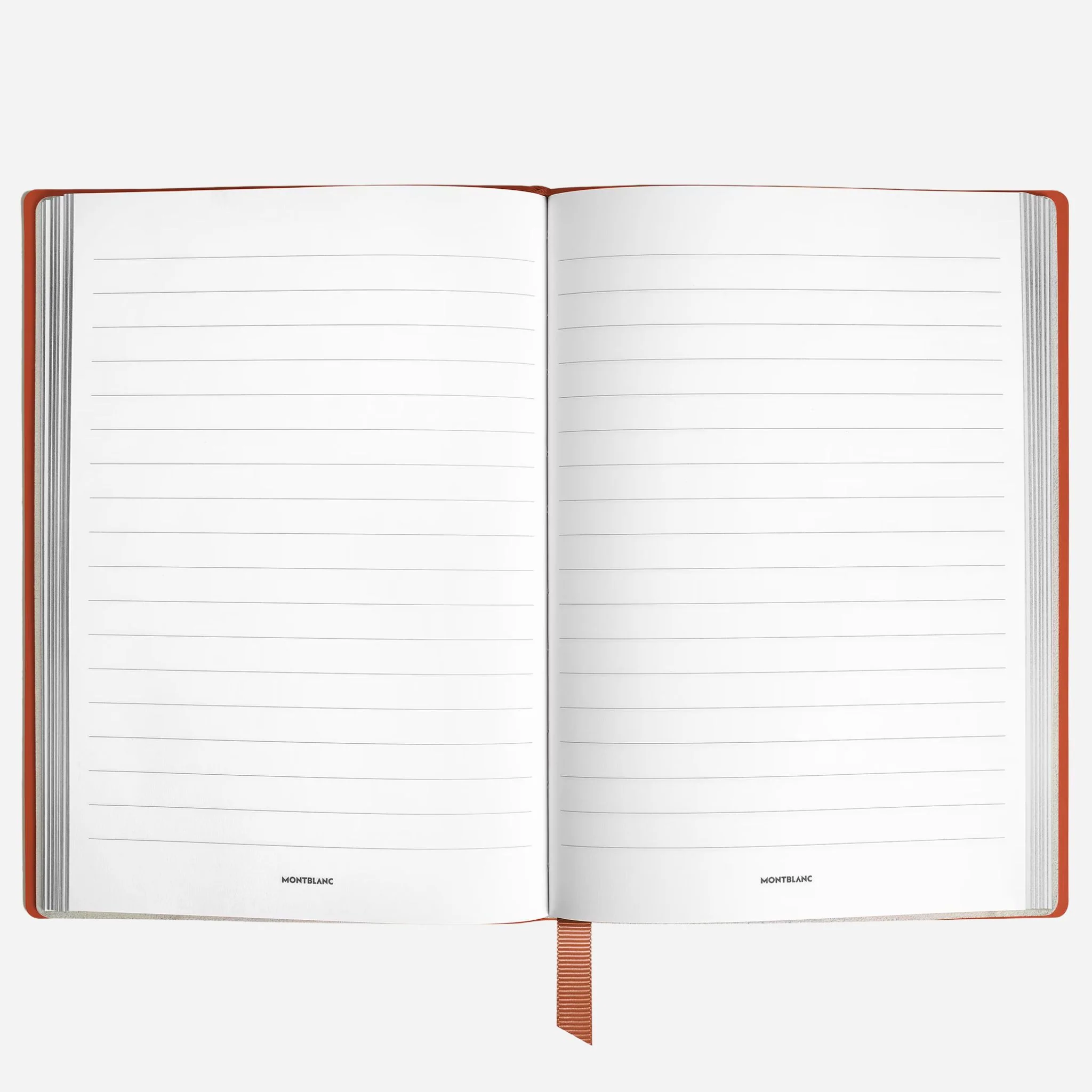 Montblanc Fine Stationery Medium Cayenne Sartorial Leather Notebook with Lined Pages - Image 2