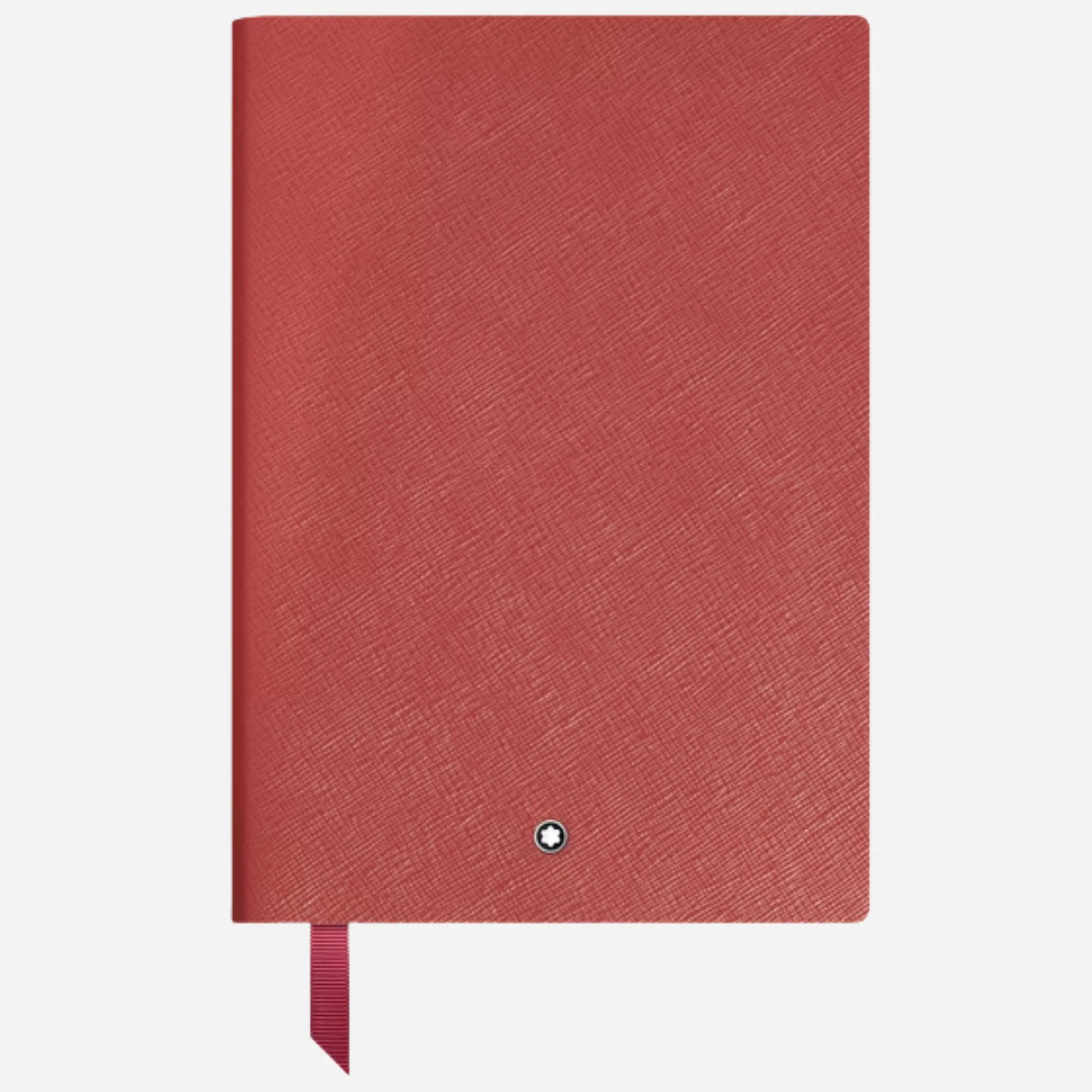 Montblanc Fine Stationery Medium Red Sartorial Leather Notebook with Lined Pages