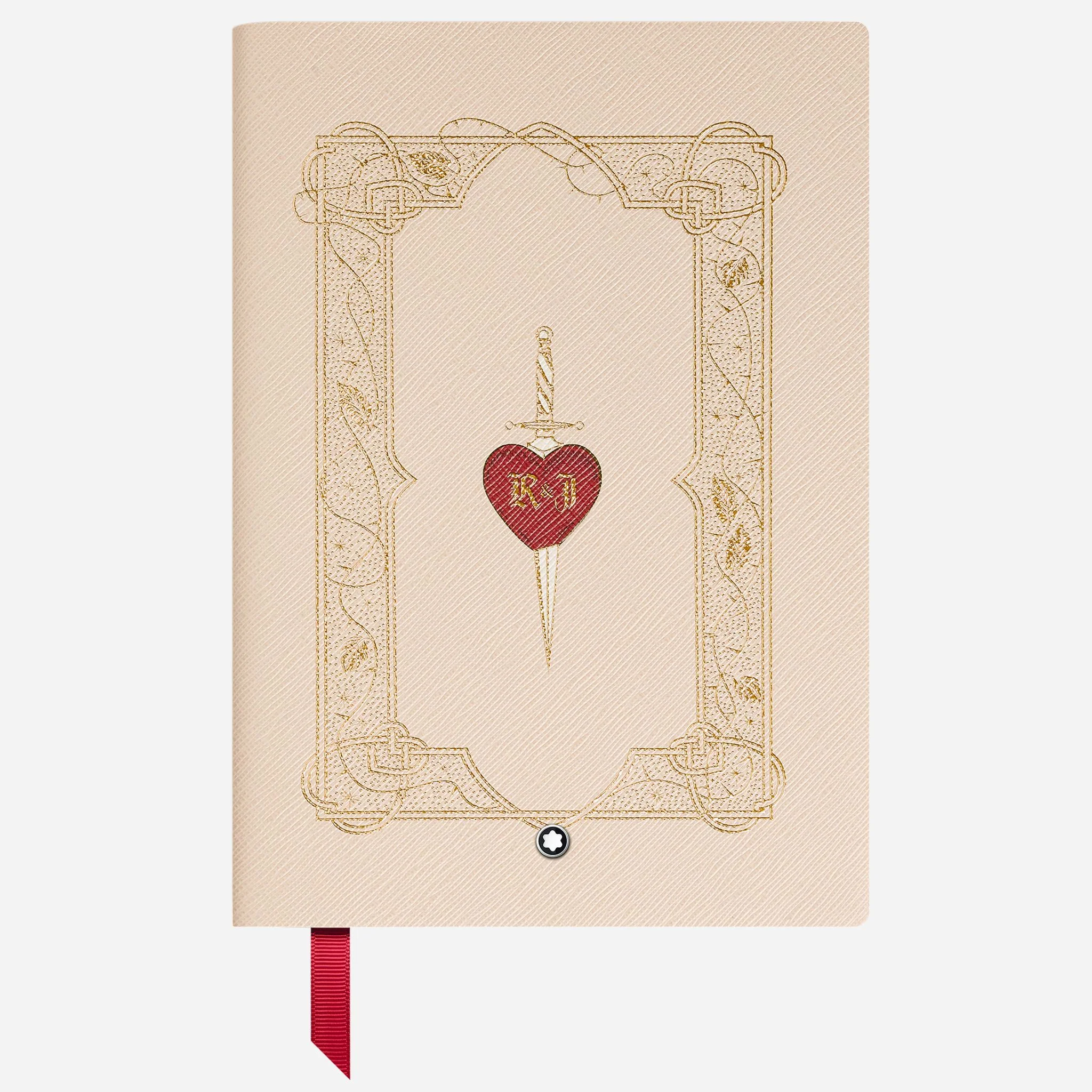 Montblanc Fine Stationery Medium Romeo & Juliet White Notebook with Lined Pages