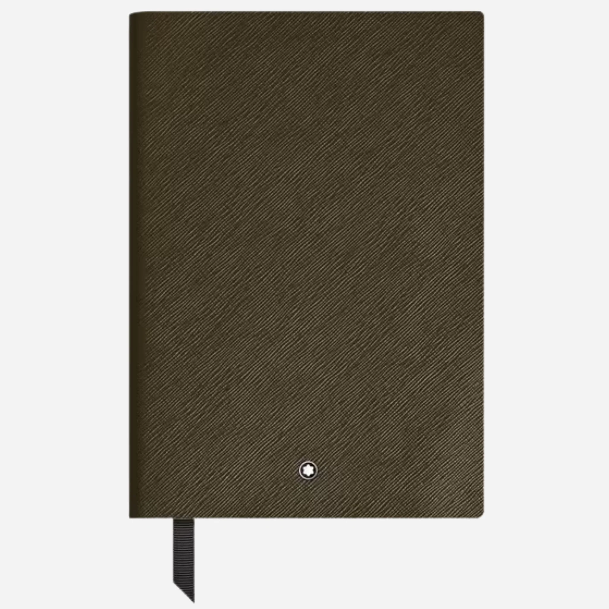 Montblanc Fine Stationery Medium Velvet Green Sartorial Leather Notebook with Lined Pages