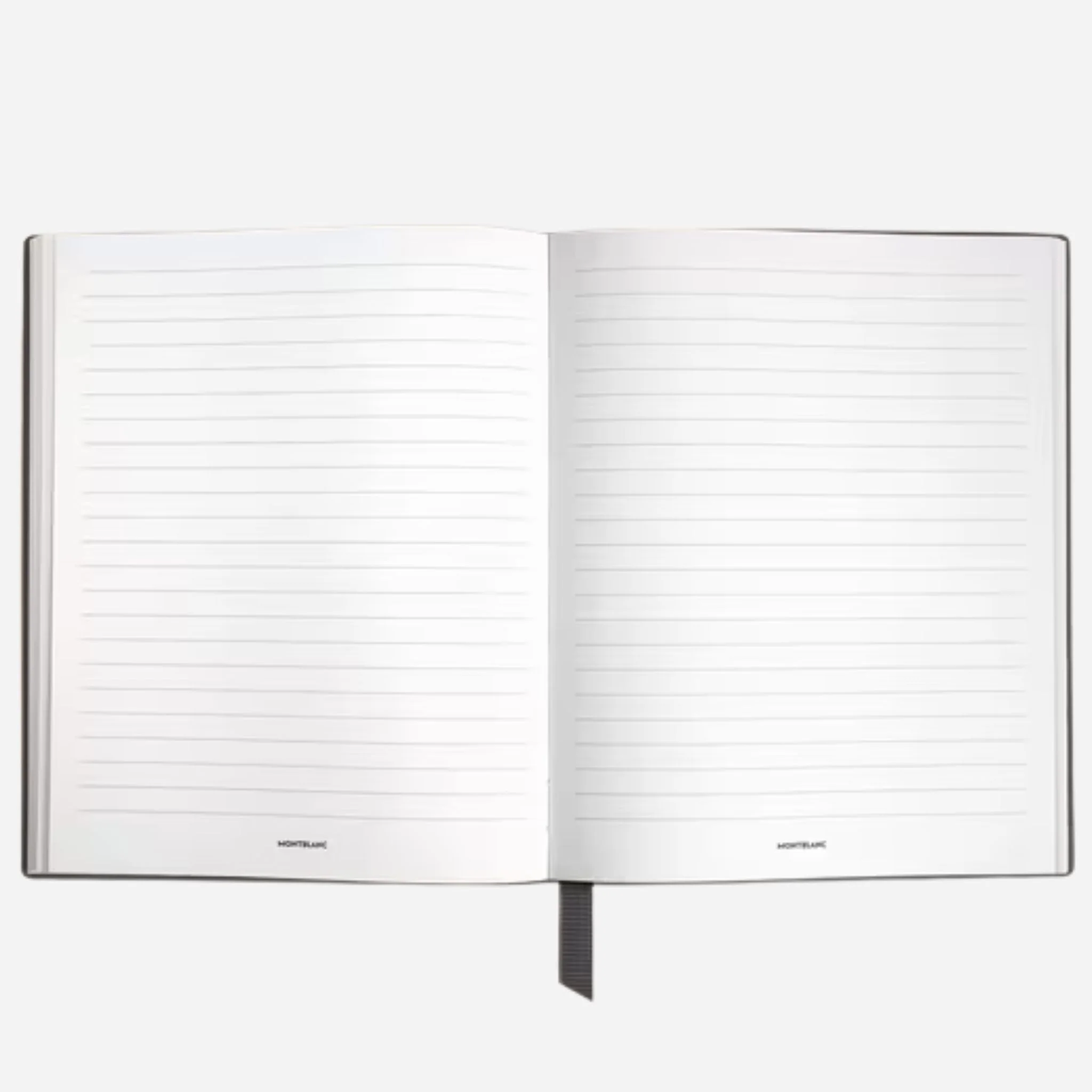 Montblanc Fine Stationery Small Black Sartorial Leather Notebook with Lined Pages - Image 2