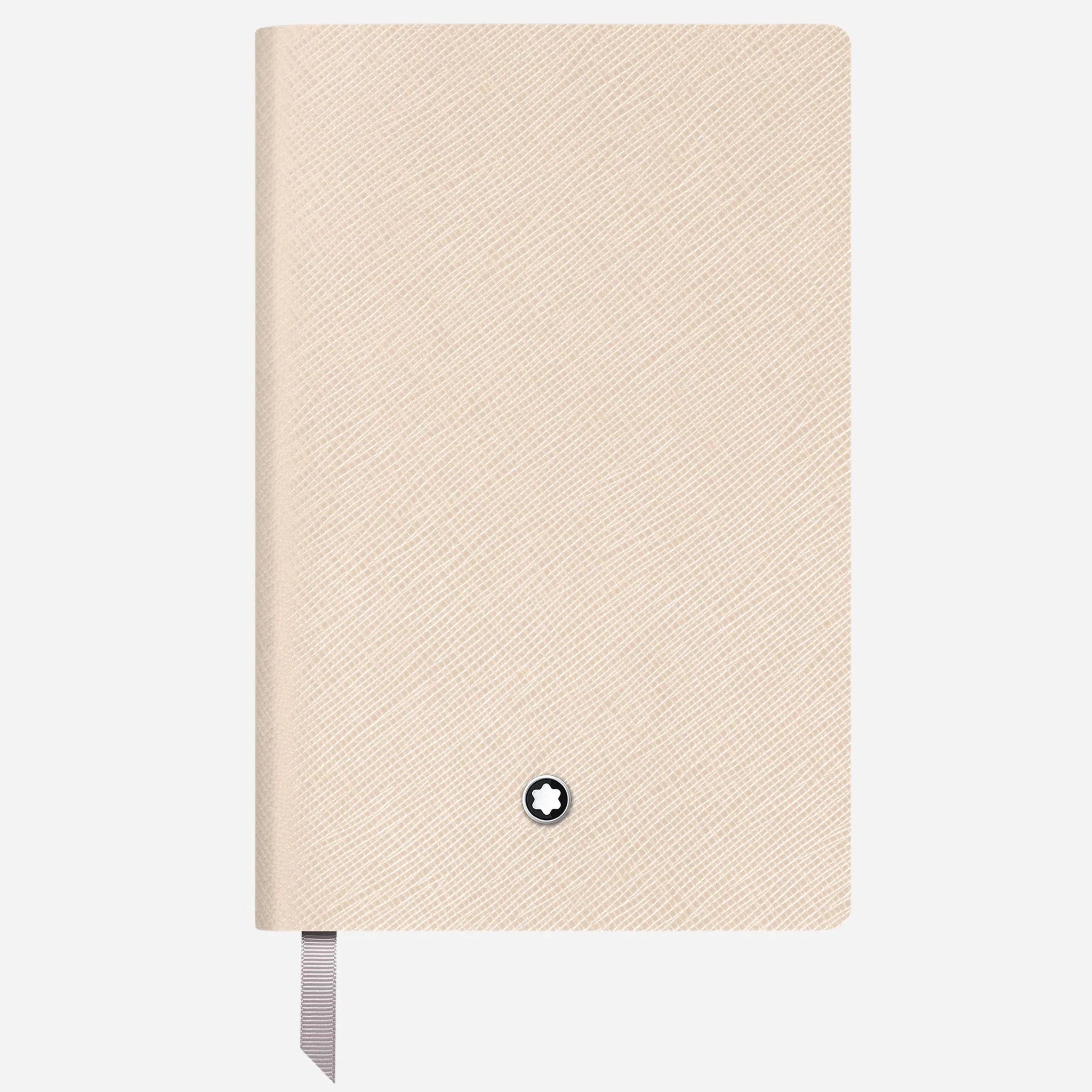 Montblanc Fine Stationery Small Cloudy Beige Sartorial Leather Notebook with Lined Pages