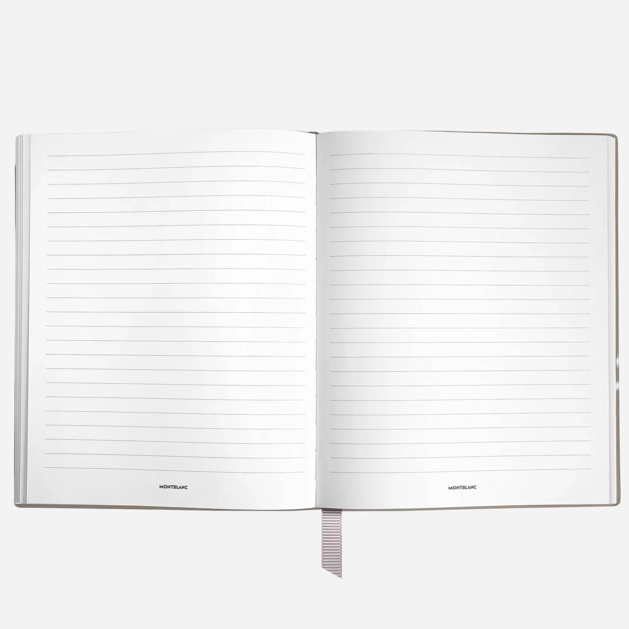 Montblanc Fine Stationery Small Cloudy Beige Sartorial Leather Notebook with Lined Pages - Image 2