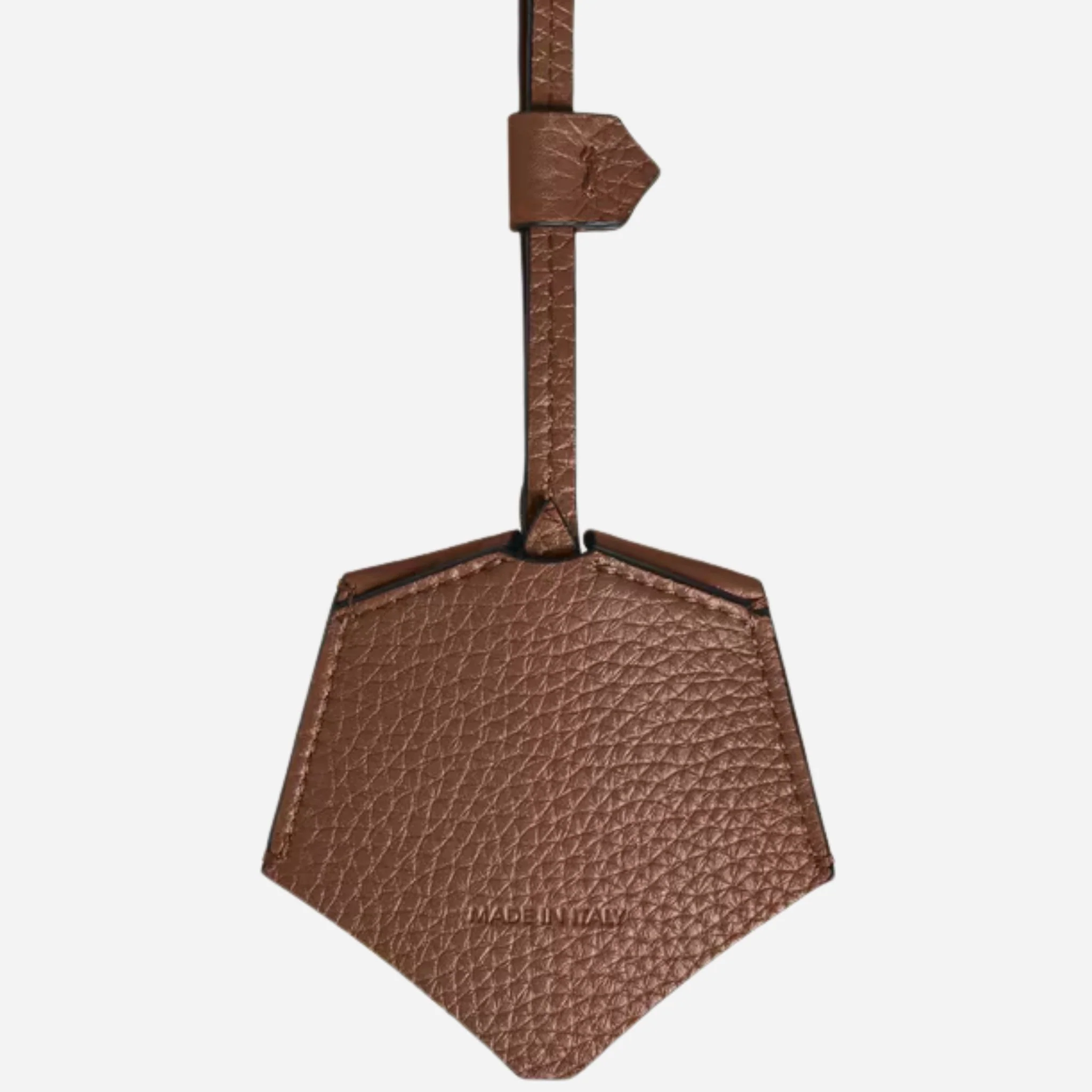 Montblanc Grained Fauve Leather Key Holder with Carry Loop - Image 2