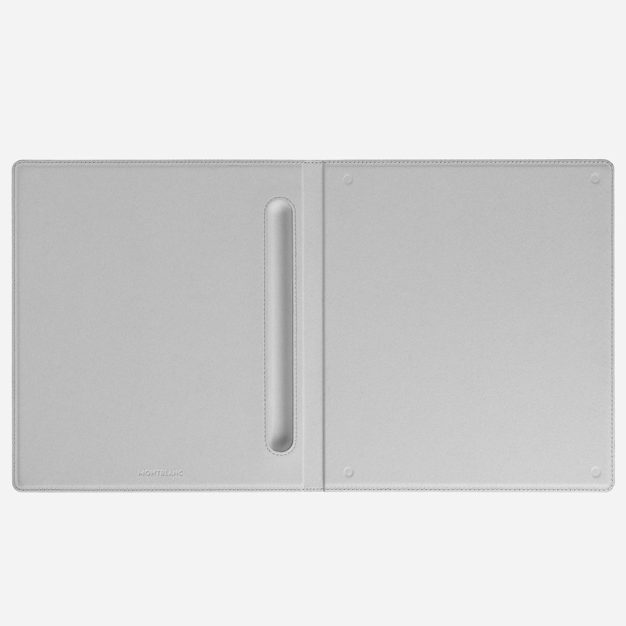 Montblanc Grey Leather Digital Paper Folio - Image 3