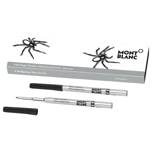 Montblanc Heritage Spider Grey Ballpoint Refills (M)