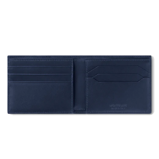 Montblanc Ink Blue Meisterstück 6CC Leather Wallet - Image 3