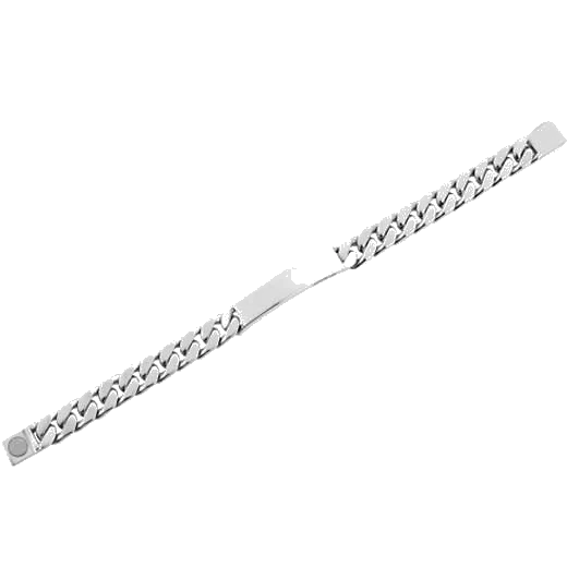 Montblanc James Dean Men's Sterling Silver Medium Bracelet