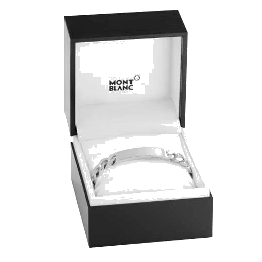Montblanc James Dean Men's Sterling Silver Medium Bracelet - Image 3