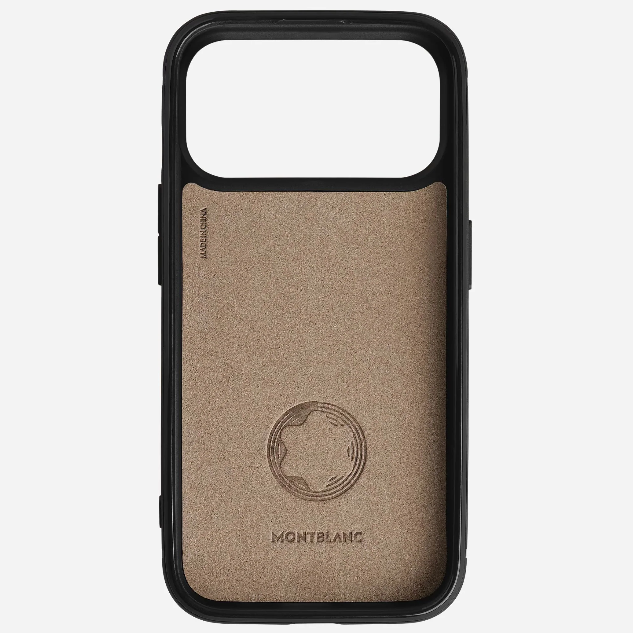 Montblanc Khaki Extreme 3.0 Leather 2CC Hardshell Case for iPhone 17 Pro - Image 2