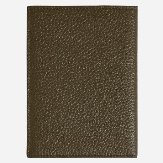 Montblanc Khaki Grain Leather Passport Holder with 3CC - Image 2