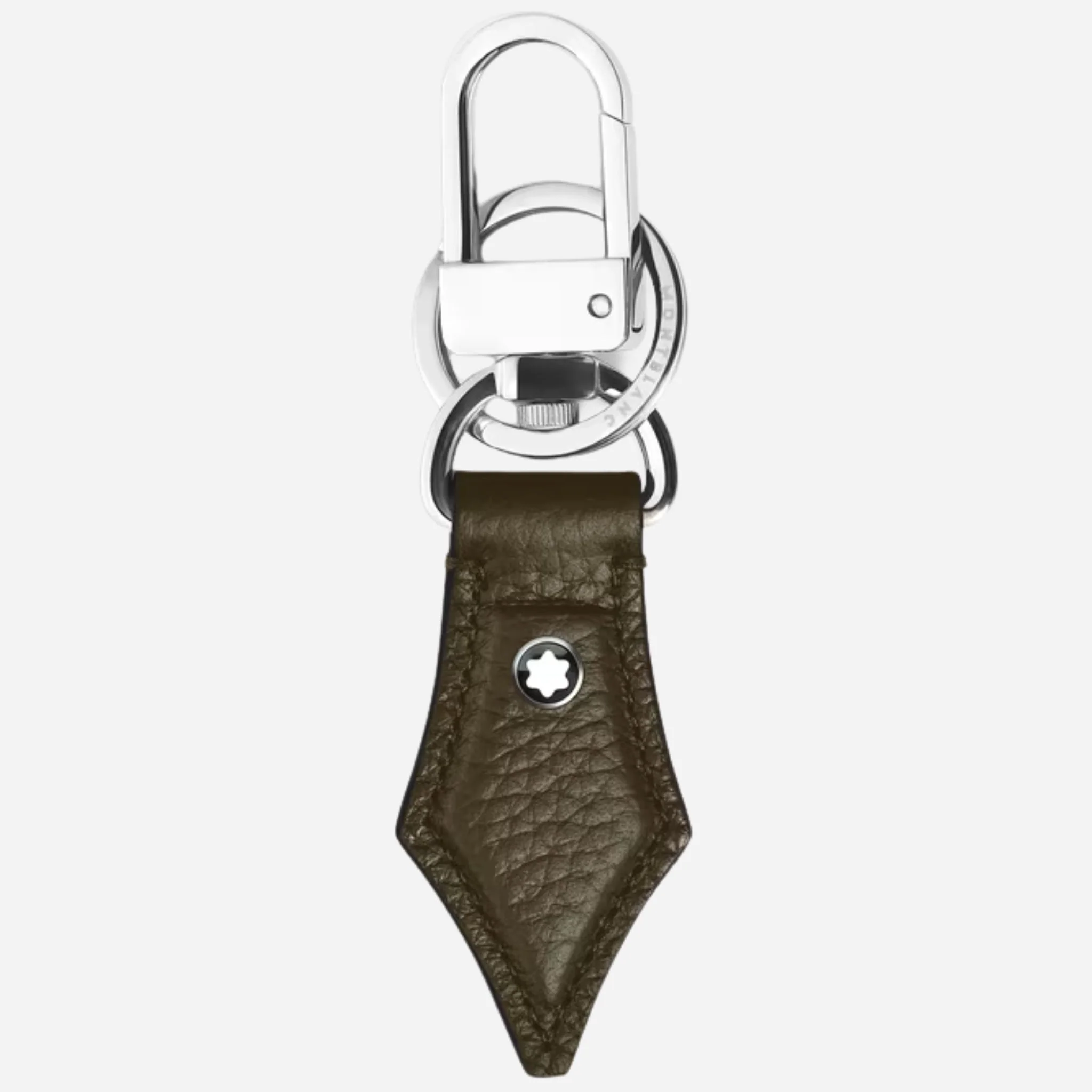 Montblanc Khaki Grained Leather Nib Key Holder