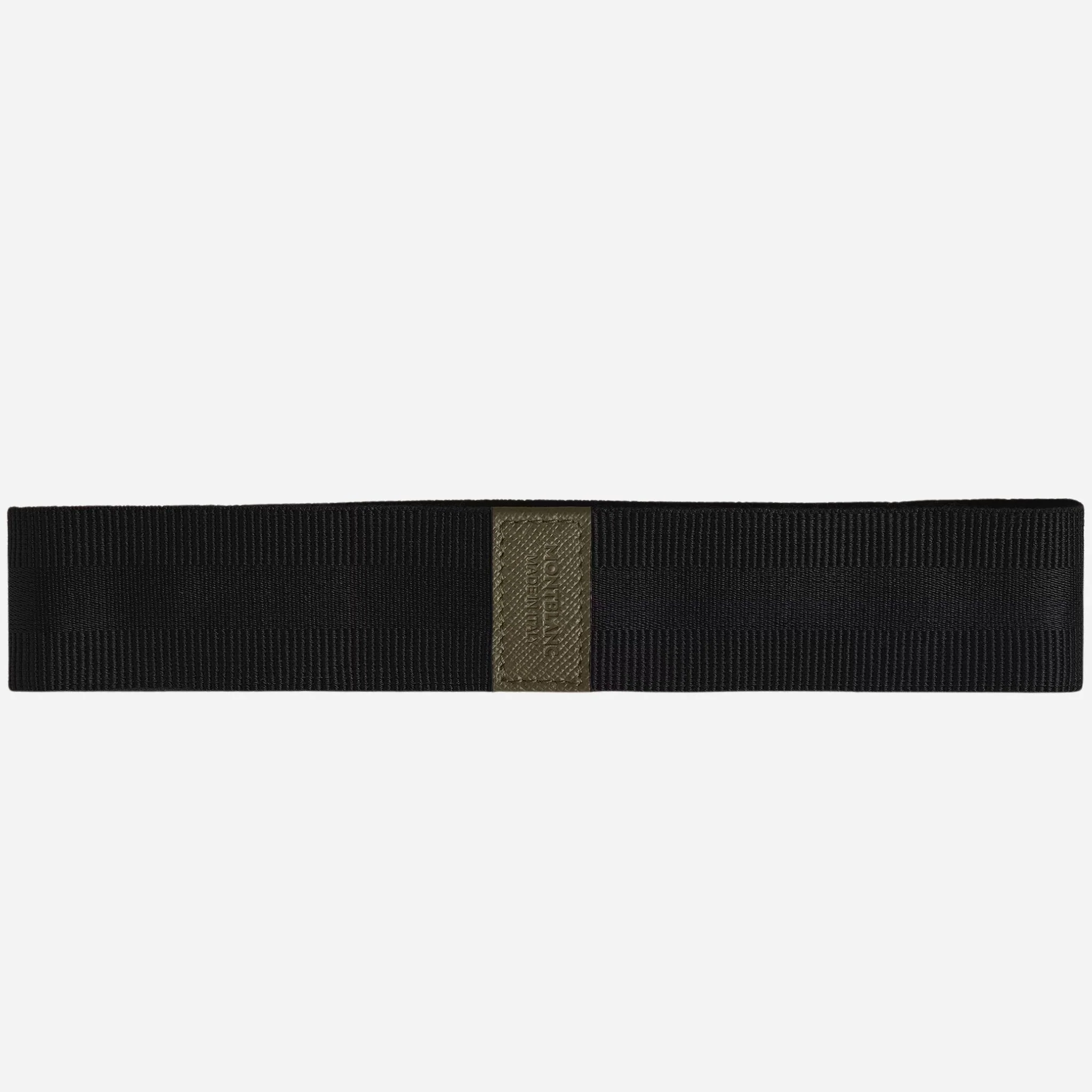 Montblanc Khaki Sartorial Leather 1-Pen Loop with Elastic Strap - Image 2