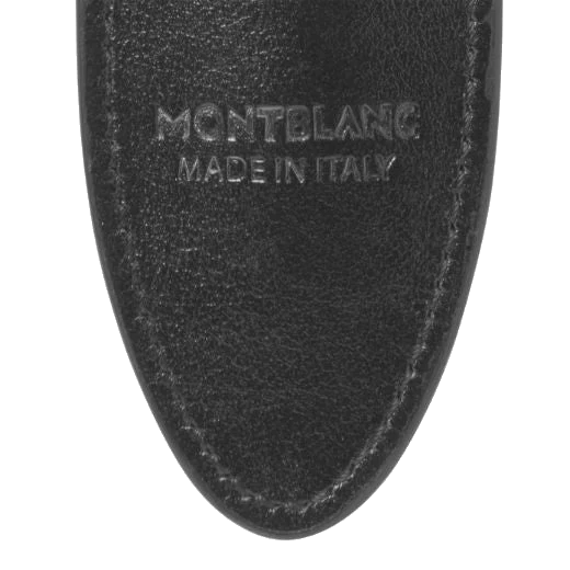 Montblanc Meisterstück 1 Pen Sleeve in Black Leather - Image 4