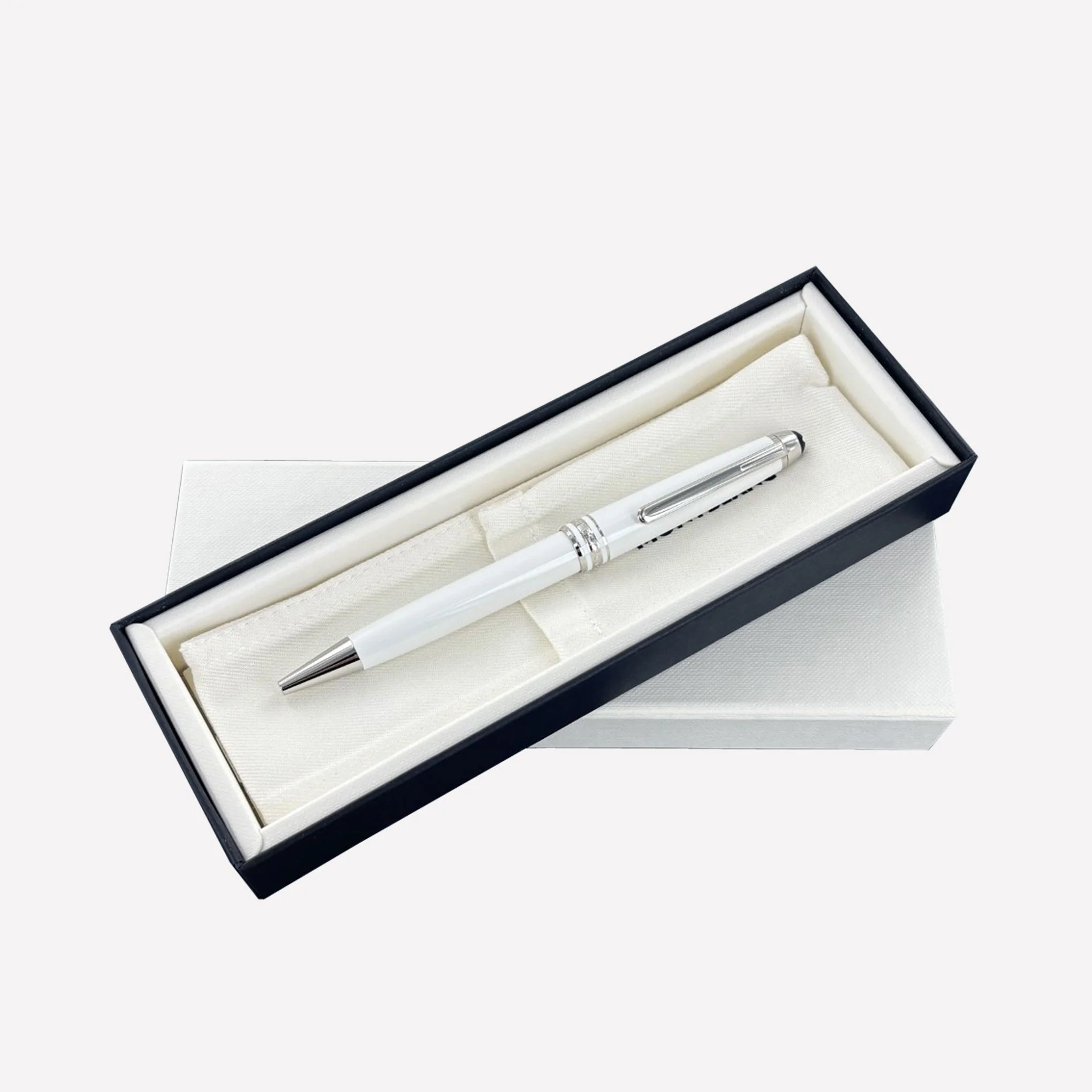 Montblanc Meisterstück 164 Classique White Ballpoint Pen - Image 4