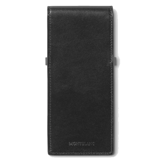 Montblanc Meisterstück 3 Pen Pouch Black Leather - Image 2