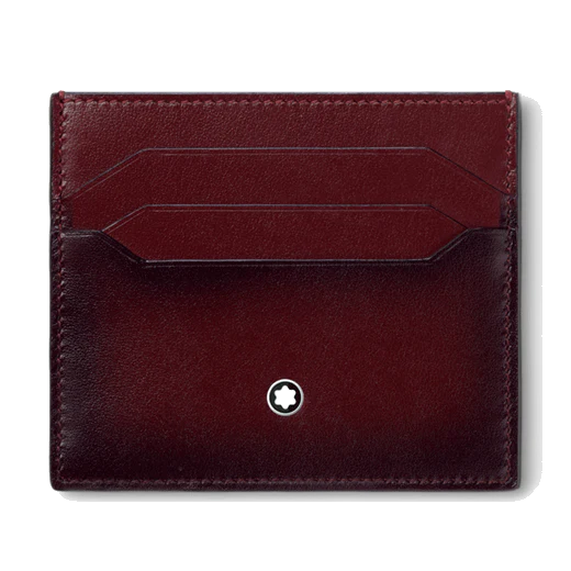 Montblanc Meisterstück 6CC Sfumato Card Holder Burgundy