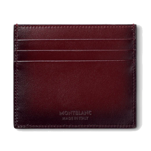 Montblanc Meisterstück 6CC Sfumato Card Holder Burgundy - Image 2
