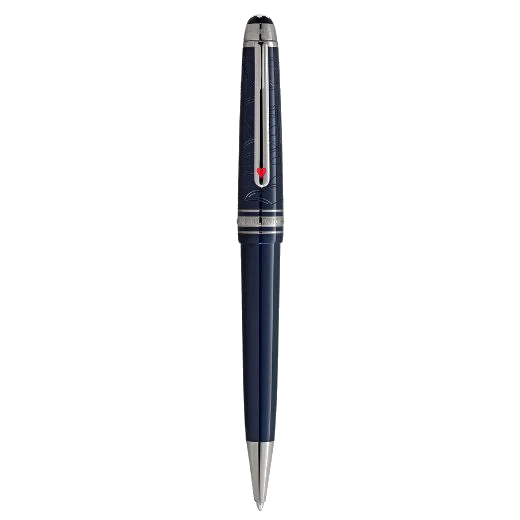 Montblanc Meisterstück Around the World in 80 Days Blue Classique Ballpoint Pen