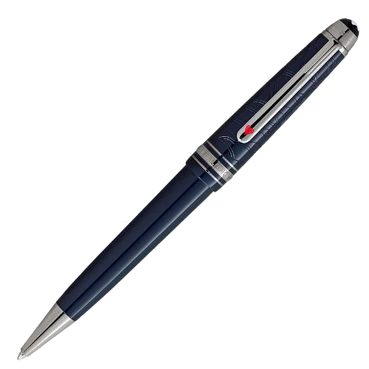 Montblanc Meisterstück Around the World in 80 Days Blue Classique Ballpoint Pen - Image 2