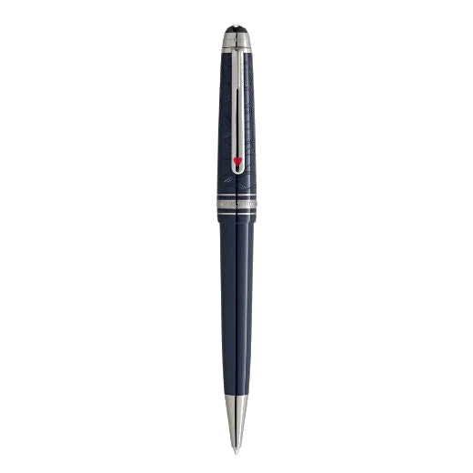 Montblanc Meisterstück Around the World in 80 Days Blue Midsize Ballpoint Pen