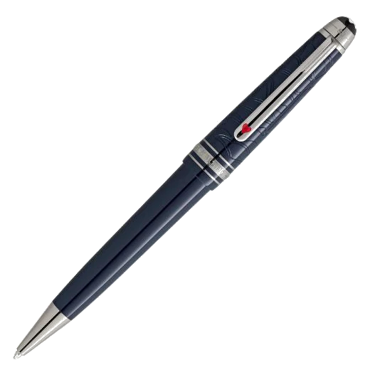 Montblanc Meisterstück Around the World in 80 Days Blue Midsize Ballpoint Pen - Image 2