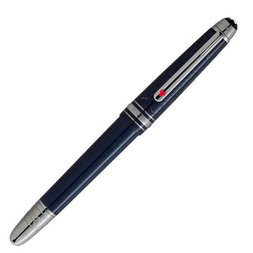 Montblanc Meisterstück Around the World in 80 Days Classique Blue Fountain Pen - Image 2