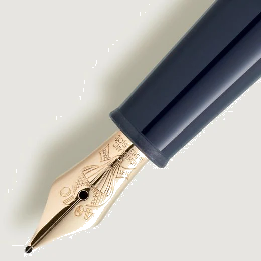 Montblanc Meisterstück Around the World in 80 Days Classique Blue Fountain Pen - Image 3