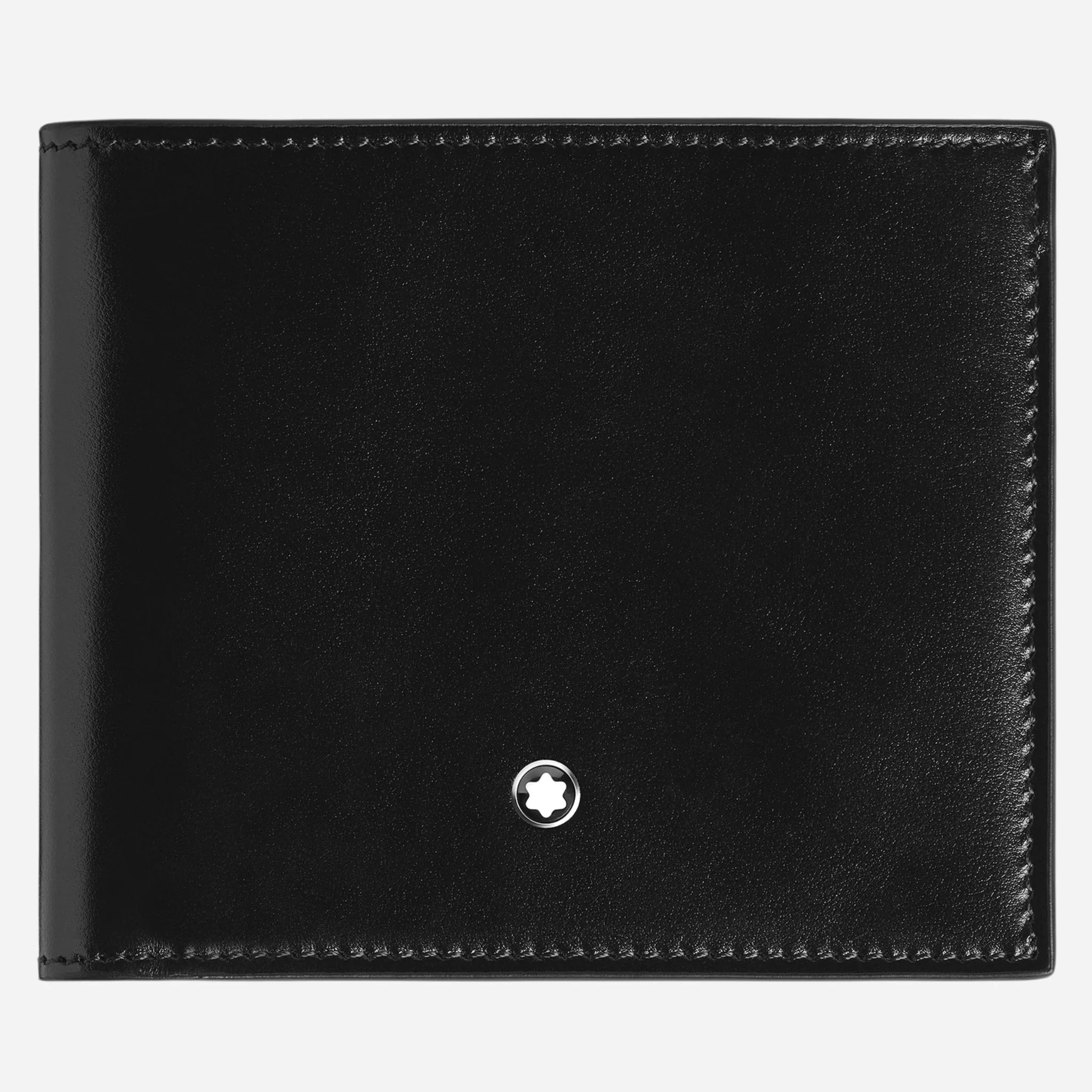 Montblanc Meisterstück Black and Ink Blue Leather 8CC Wallet