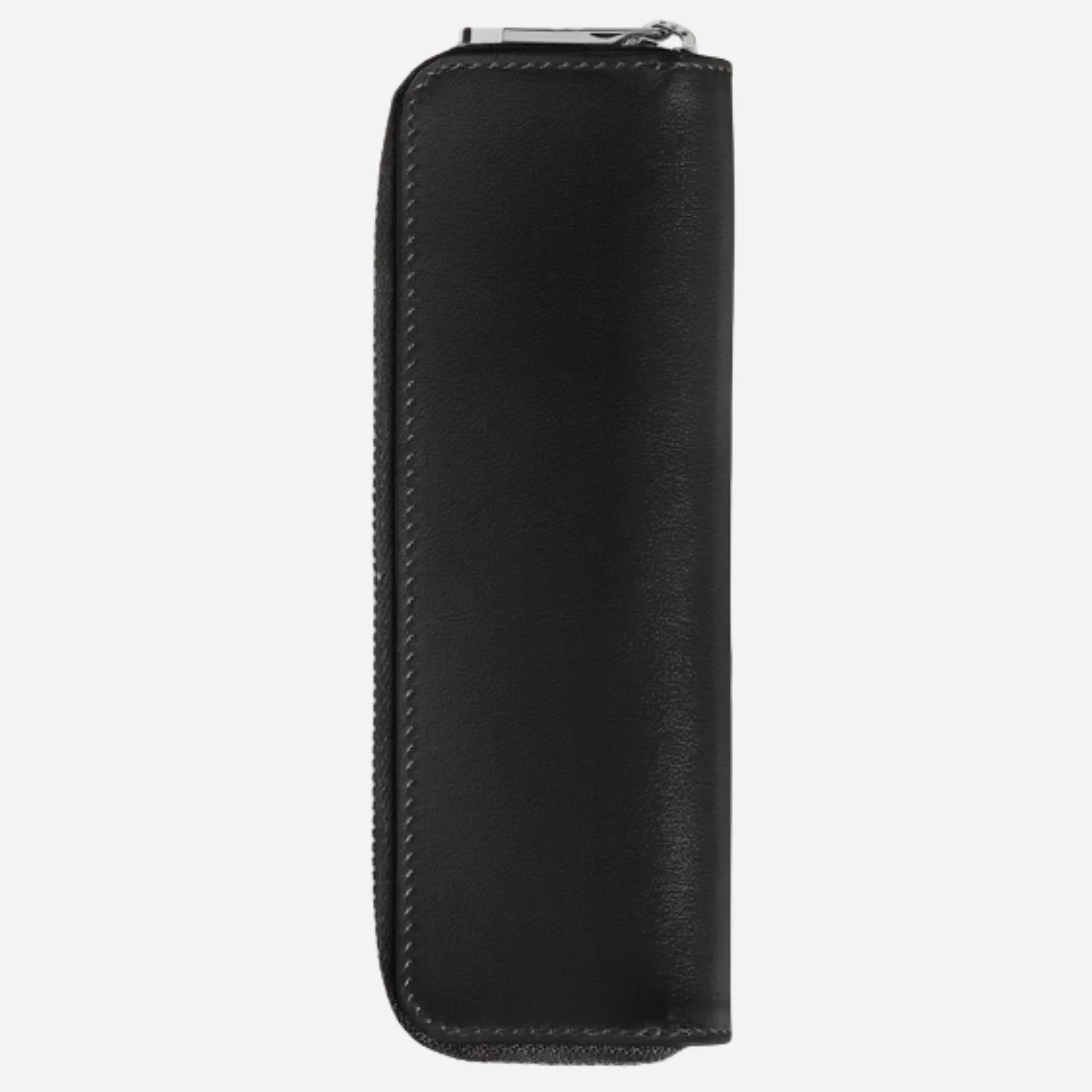 Montblanc Meisterstück Black Leather 1-Pen Pouch with Zip - Image 2