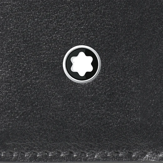 Montblanc Meisterstück Black Leather 2 Pen Pouch - Image 3