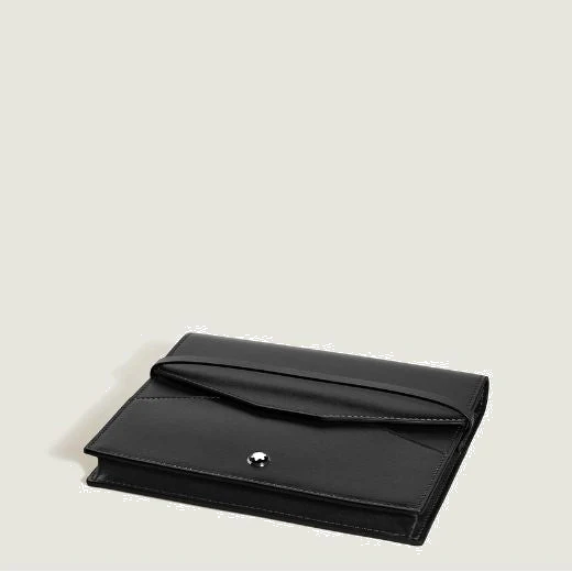 Montblanc Meisterstück Black Leather 8 Pen Pouch - Image 3