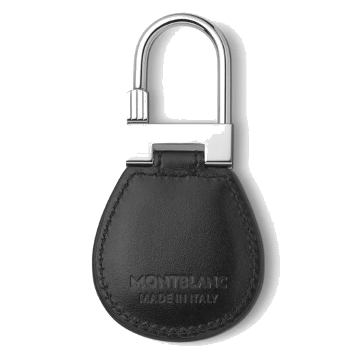 Montblanc Meisterstück Black Leather Key Fob - Image 2
