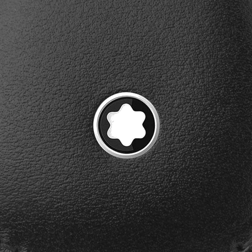 Montblanc Meisterstück Black Leather Key Fob - Image 3